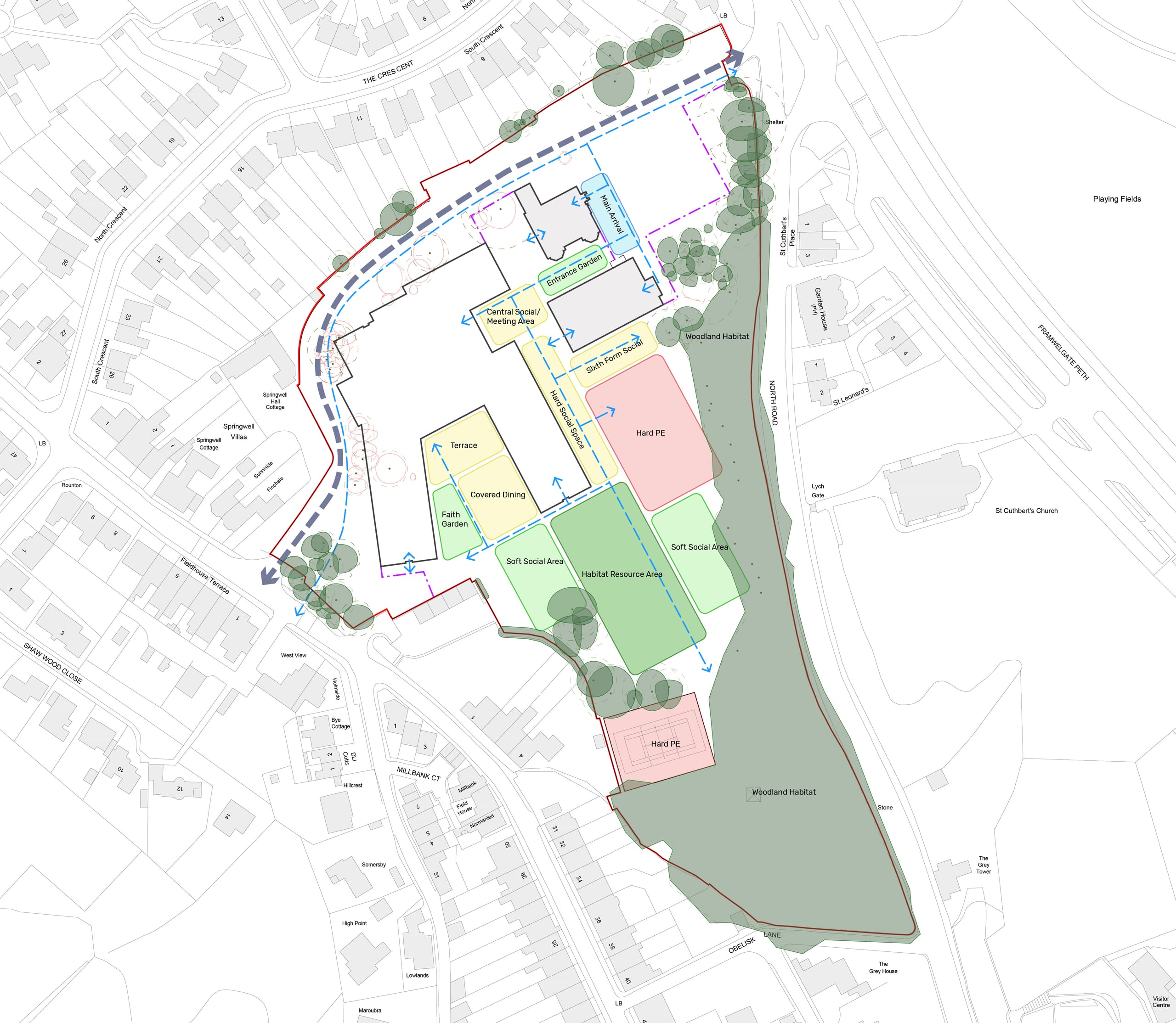 Site Strategy – St Leonards Catholic School