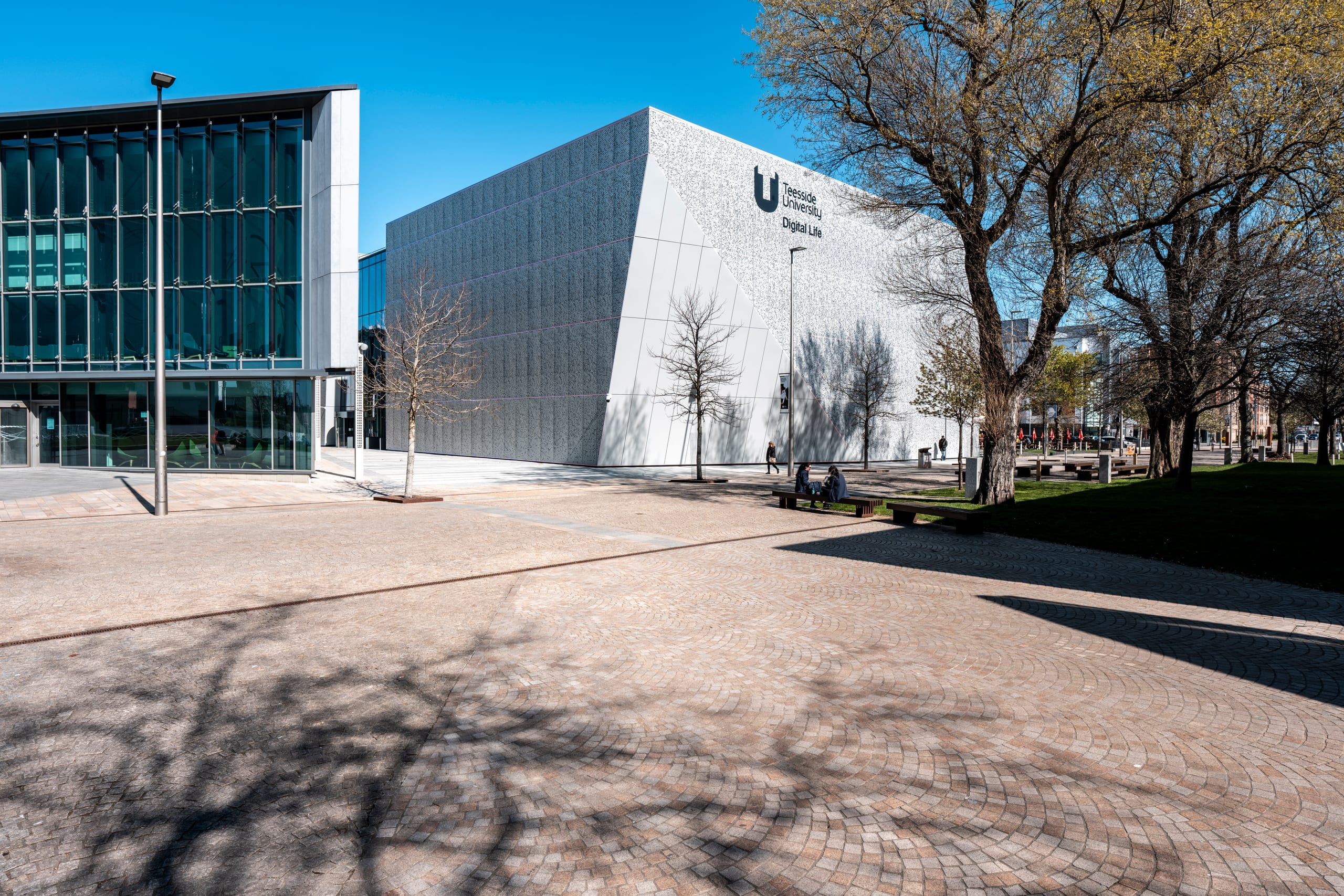Teesside University Digital Life Building (view 1)