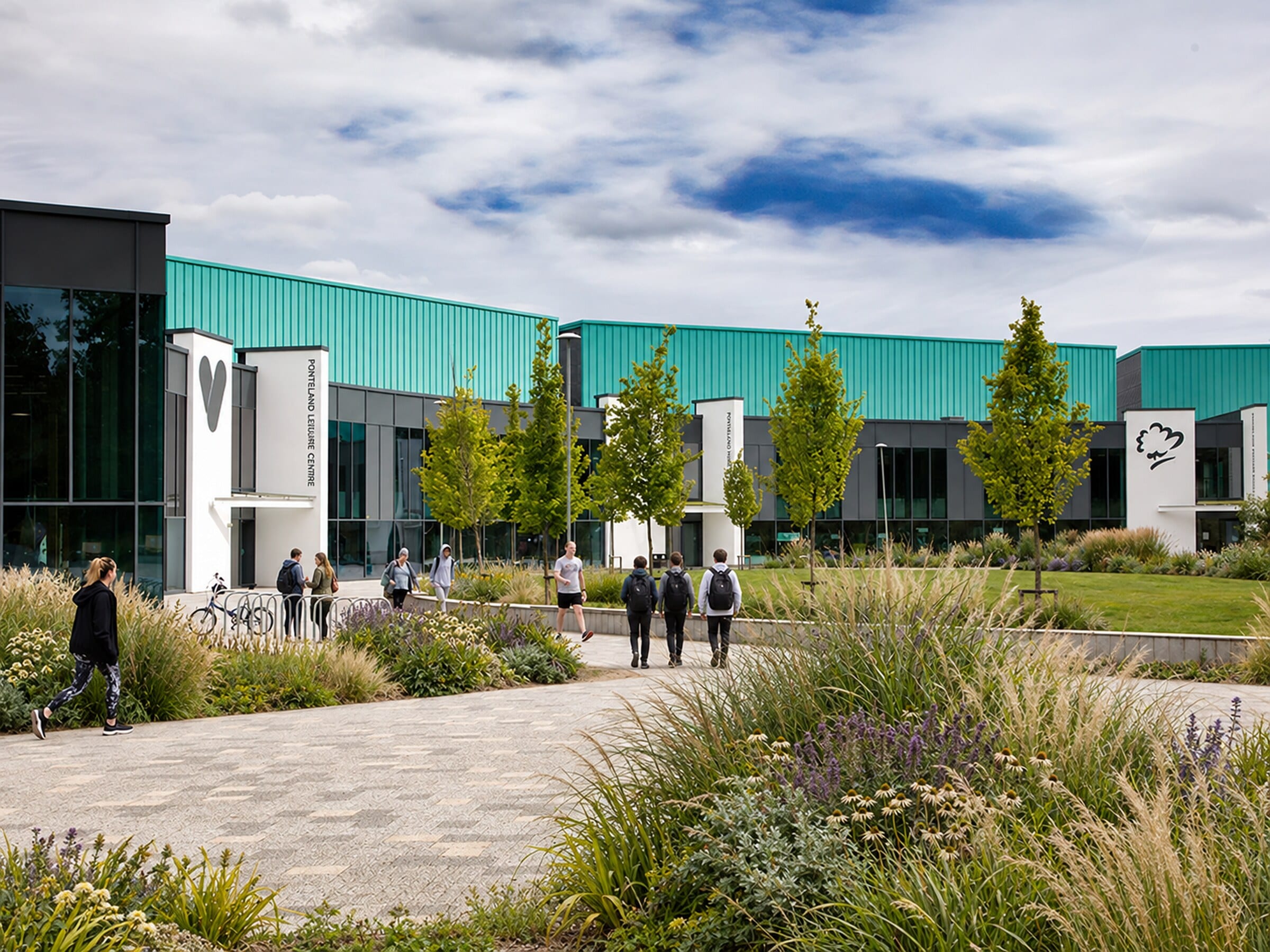 Ponteland landscape crescent – Ponteland Schools & Leisure Centre