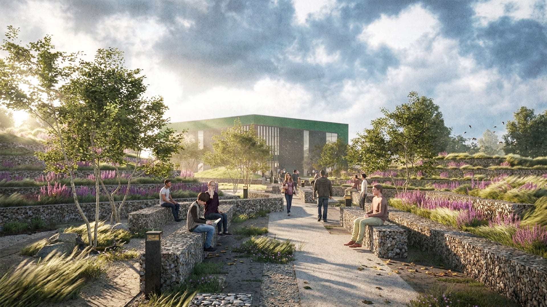 LUF2 CGI – Leconfield Regeneration Framework (view 4)