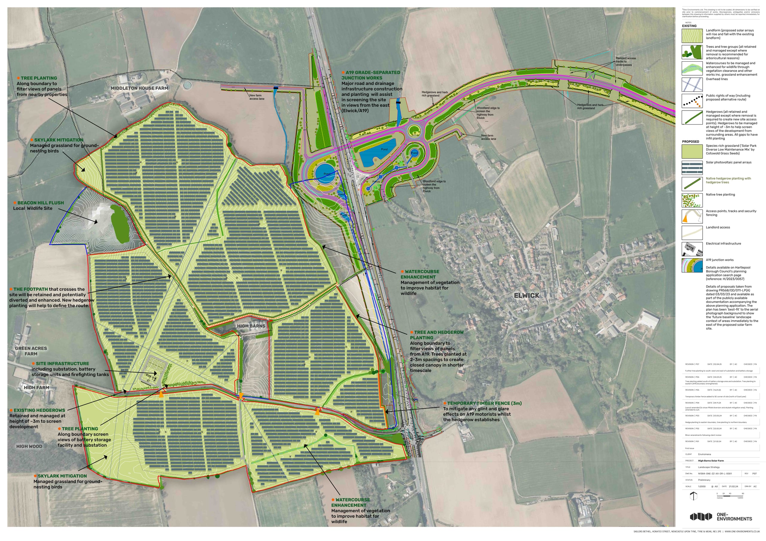 High Barnes Farm Solar Park (view 4)